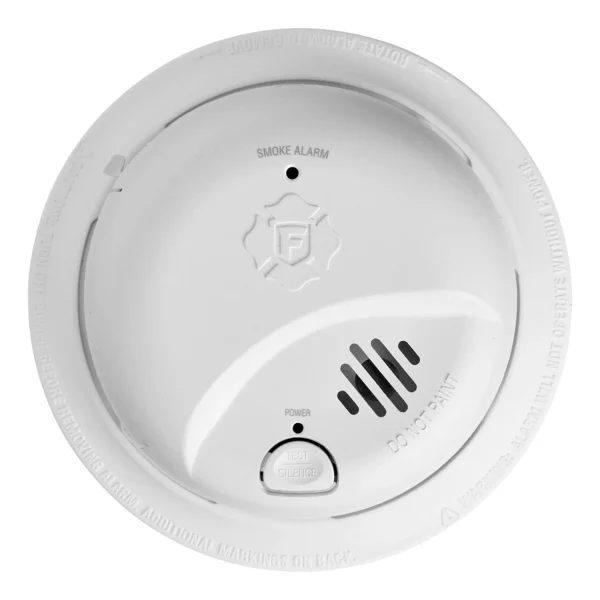 BRK Wired W/ Battery Backup Ionization Smoke Detector