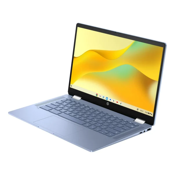 HP Chromebook 14-Inch Touchscreen x360 FHD Laptop, Intel N100 Processor, 4GB RAM, 64GB eMMC, Sky Blue