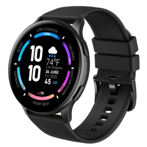 3Plus Callie Smart Watch with 1.43" Round Amoled Screen/Answer and Make Calls/Sleep Monitoring/Heart Rate/IP68 Waterproof/100 Workout Modes/Quick Response/iPhone and Android