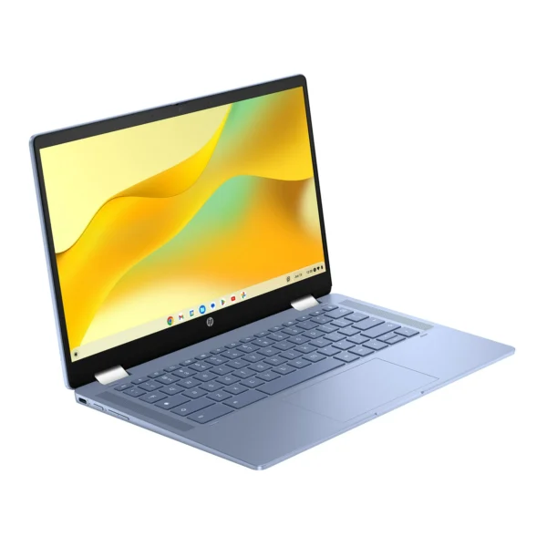 HP Chromebook 14-Inch Touchscreen x360 FHD Laptop, Intel N100 Processor, 4GB RAM, 64GB eMMC, Sky Blue