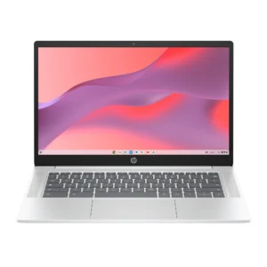 HP 14-inch HD Chromebook Laptop Intel N200 Processor 4GB RAM 128GB UFS Glacier Silver