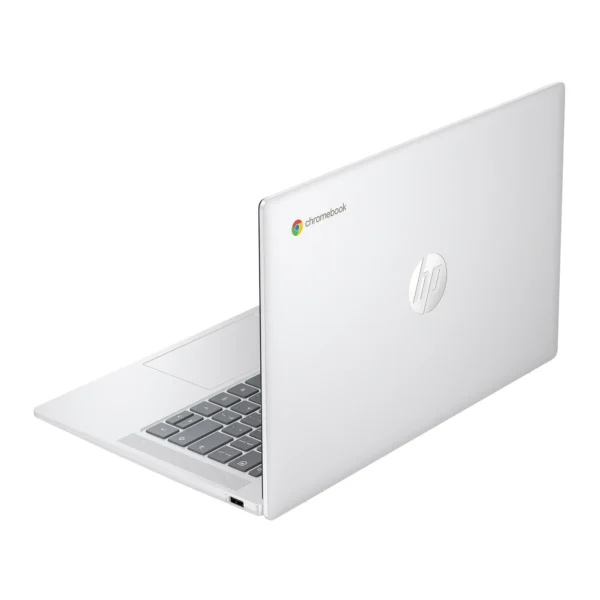 HP 14-inch HD Chromebook Laptop Intel N200 Processor 4GB RAM 128GB UFS Glacier Silver
